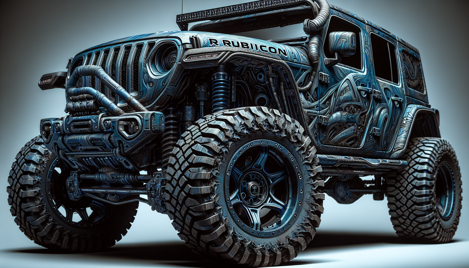 modified-Wrangler-JL-Rubicon-deep-water-3 What is the water fording depth of the Wrangler JL Rubicon?