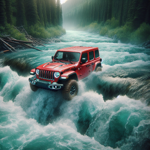 Jeep JL deep water fording