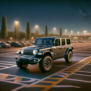 jeep gladiator parking space