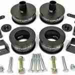 MotoFab Lifts 3 inch Front 3 inch Rear Full Lift Kit with Shock Extenders compatible with Jeep Wrangler JK