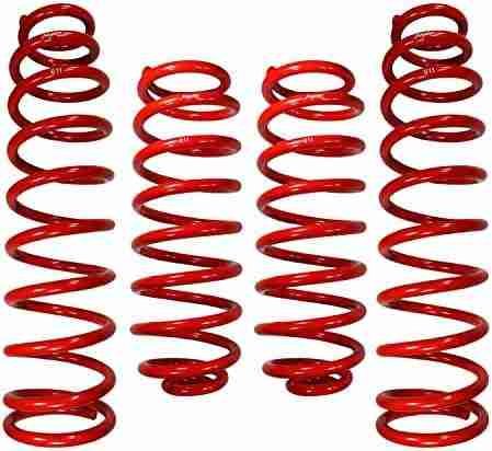 RSO Suspension Coil Springs 2.5 inch Lift Front and Rear Kit for 07-18 Wrangler JK/JKU 4-Door