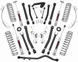 Rough Country 4" X-Series Lift Kit for 07-18 Jeep Wrangler JK Unlimited - 67430