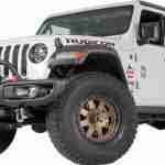 WARN 102355 Jeep JL OE Rubicon Front Bumper Grille Guard Tube, Low-Height