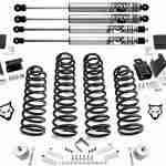 WULF 3" Lift Kit w/Fox Shocks For 2007-2018 Jeep Wrangler JK Wrangler