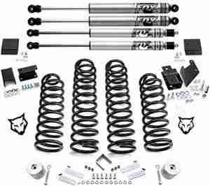 WULF 3" Lift Kit w/Fox Shocks For 2007-2018 Jeep Wrangler JK Wrangler