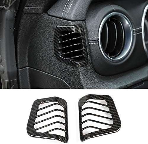 JeCar Dash Side Air Conditioning Vent Cover Carbon Fiber