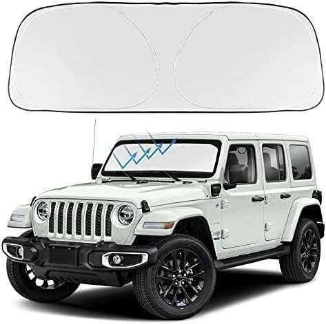 Proadsy Front Windshield Sun Shade Foldable Sunshade