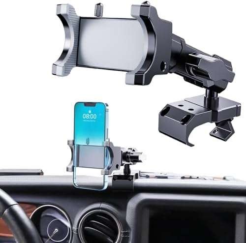 Upgraded Metal Phone Mount for Jeep Wrangler JL JLU