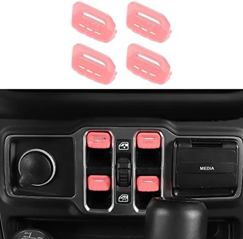 Jimen Compatible with Jeep Wrangler JL JLU 2018-2023 and