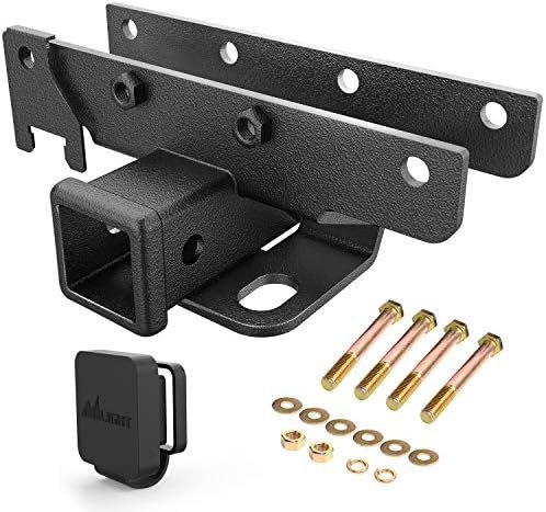 Nilight 2 Inch Rear Bumper Tow Trailer Hitch Receiver Kit