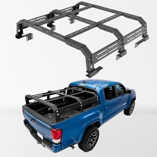 Plus Truck Adjustable Bed Rack Cargo Carrier Compatible with