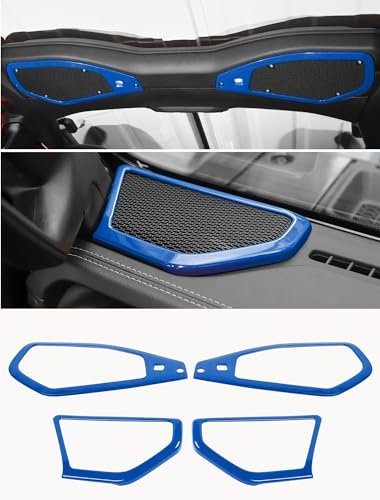 Savadicar Blue Interior Trim Kit for 2024+ Jeep Wrangler