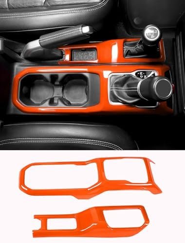 Savadicar Orange Interior Accessories – Gear Shift Panel