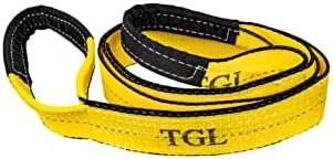 TGL 3 inch, 8 Foot Tree Saver, Winch Strap, Tow Strap 30,000