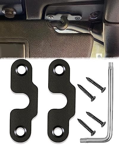 for Jeep Sun Visor Repair Kit, Aluminum Alloy Sun Visor