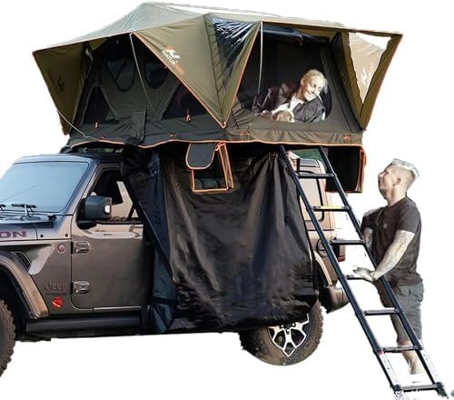 Naturnest Rooftop Tent for Camping 2-Person,Panoramic