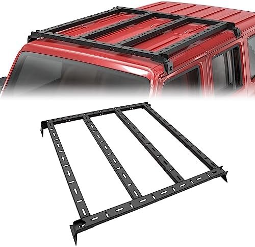 Roof Rack for Jeep Wrangler Hardtop Cargo Basket Rack