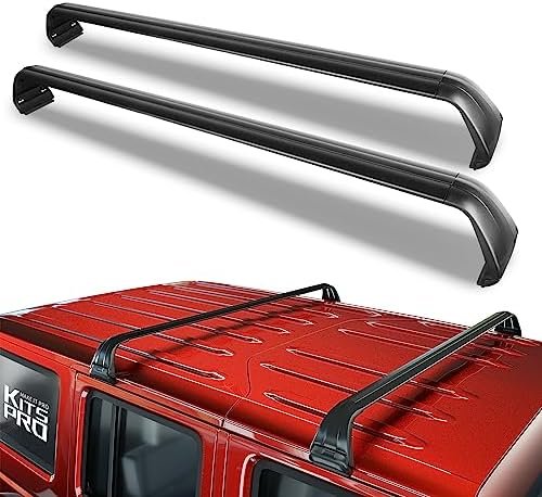 KitsPro 260lb Roof Rack Cross Bars for 2007-2024 Jeep