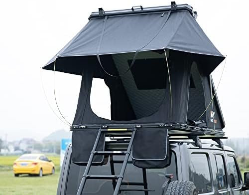 Naturnest Aluminum Pop Up Rooftop Tent For Camping with LED